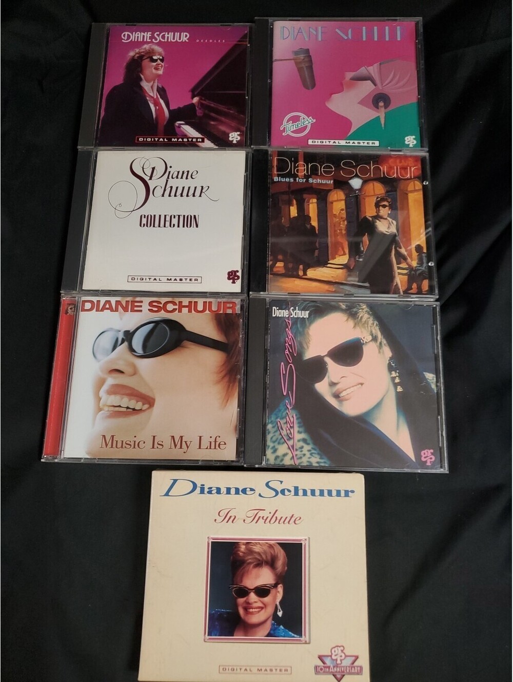Diane Schuur -JAZZ 7 CD Lot EXCELLENT Condition See Details